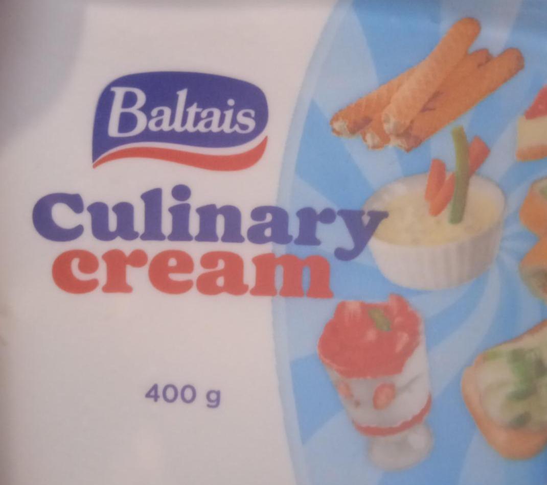 Фото - Culinary cream Baltais