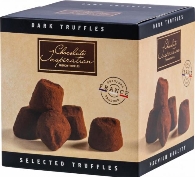 Фото - Цукерки трюфелі французькі з чорного шоколаду Chocolate Inspiration