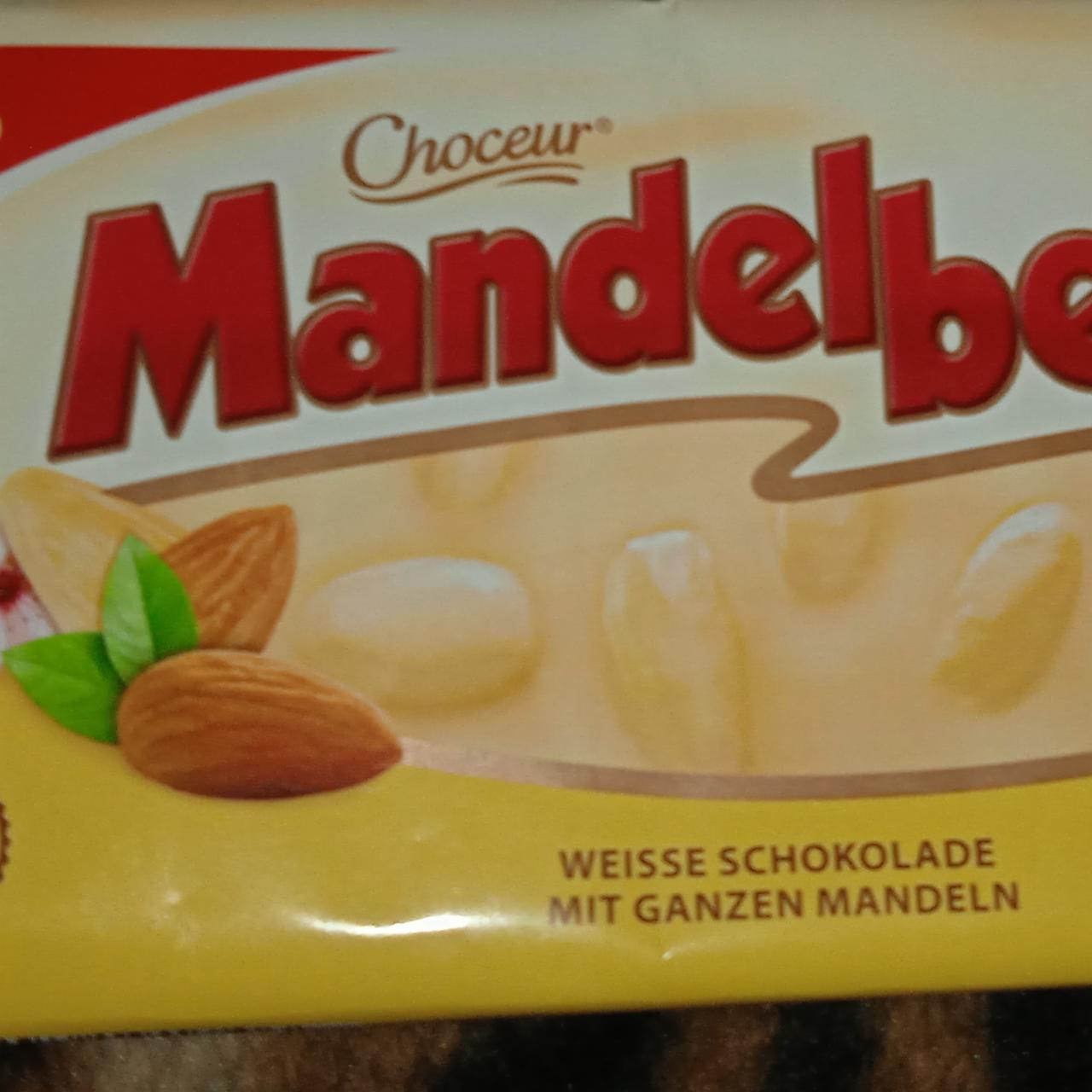 Фото - Шоколад білий з мигдалем Mandelbeisser Choceur