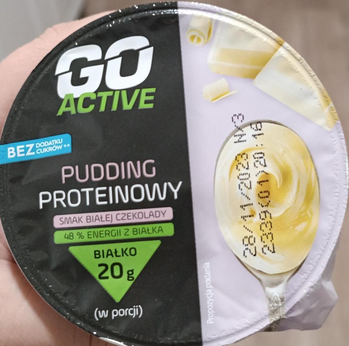Фото - Pudding proteinowy smak białej czekolady Go Active