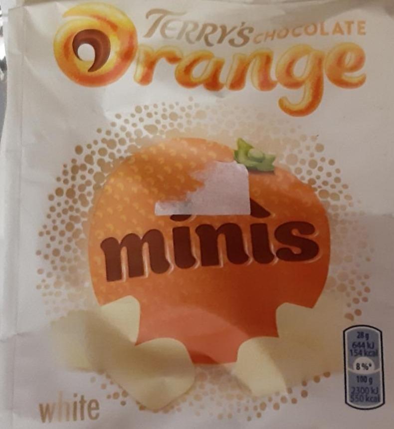 Фото - Апельсинові частинки з білого шоколаду terry's Chocolate Orange Minis Sweetfactory