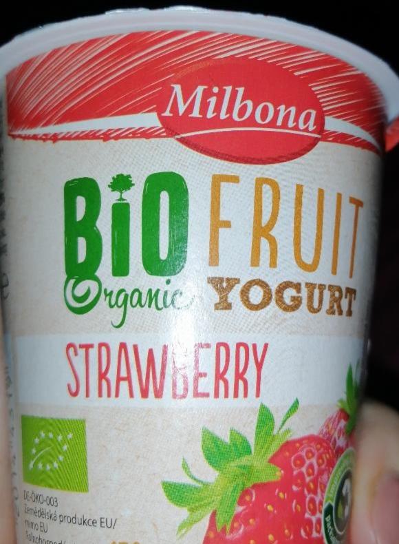 Фото - Bio Frucht joghurt Erdbeere Milbona
