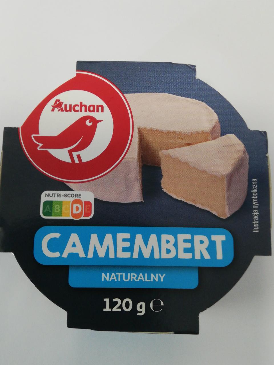 Фото - Сир камамбер натуральний Auchan