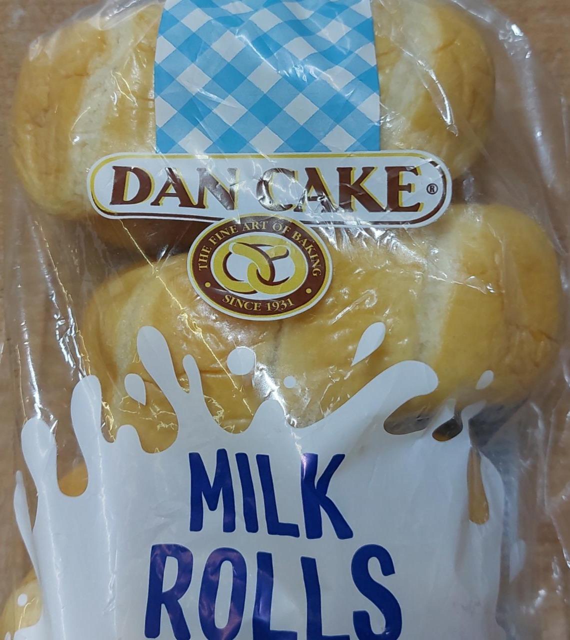Фото - Булочки молочні Milk Rolls Dan Cake