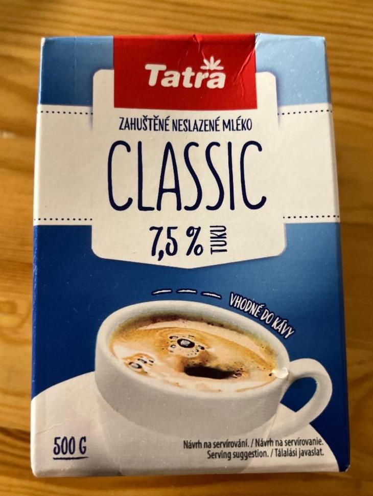 Фото - Вершки 7.5% до кави Classic Tatra