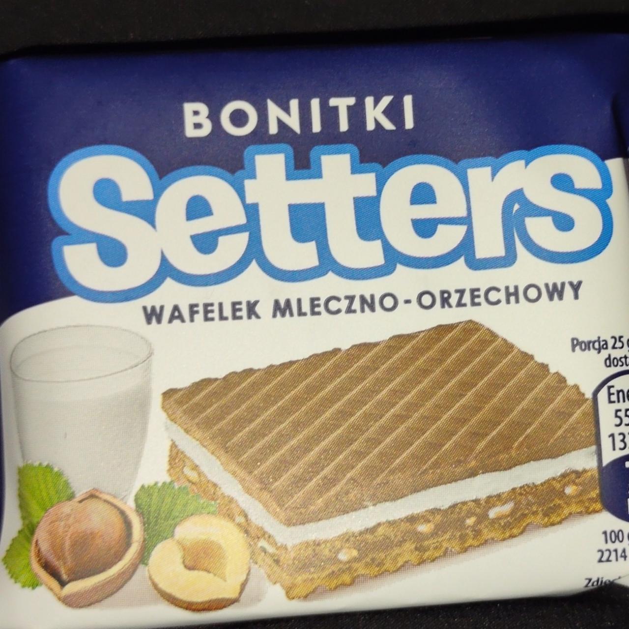 Фото - Вафлі молочно-горіхові Setters Bonitki