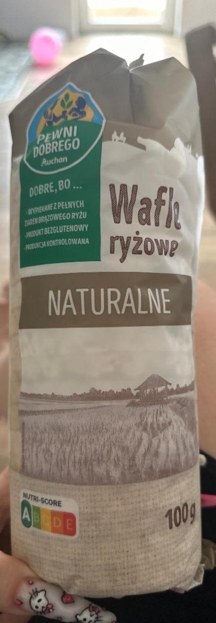 Фото - Wafle ryżowe naturalne pewni dobrego Auchan