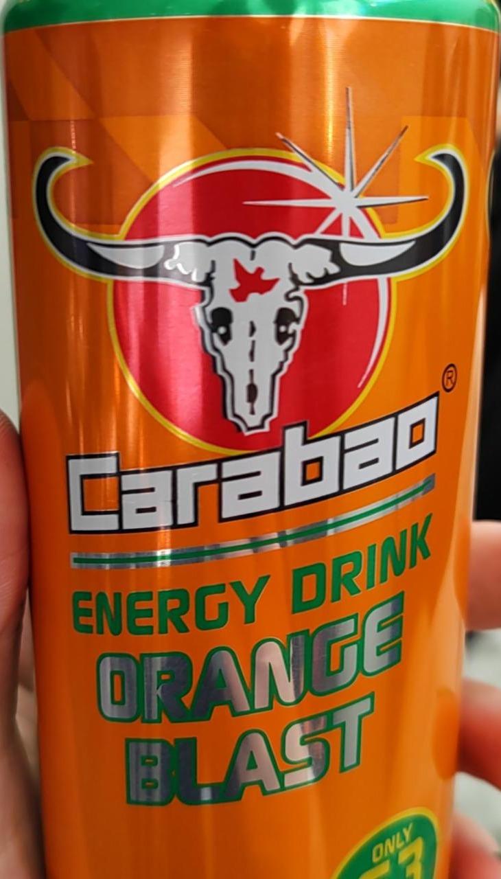 Фото - Energy drink orange blast Carabao