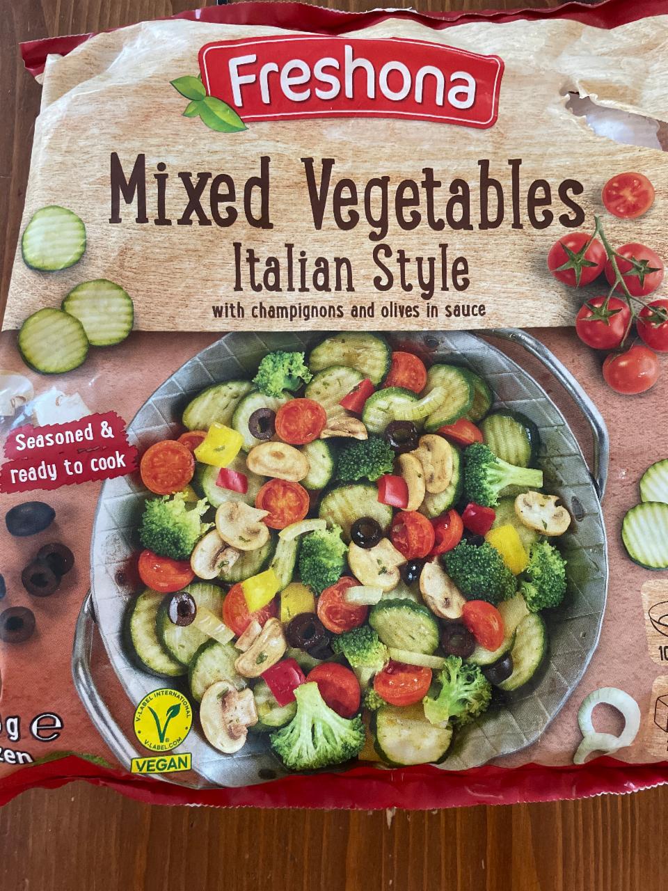 Фото - Овочі заморожені Mixed Vegetables Italian Style Freshona
