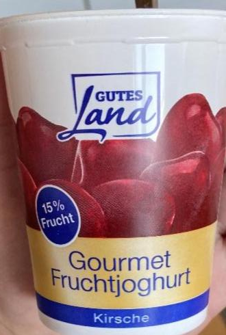 Фото - Йогурт 2.7% вишневий Gutes Land