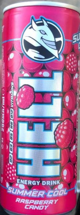 Фото - Напій енергетичний безалкогольний газований Raspberry Candy Summer Cool Hell