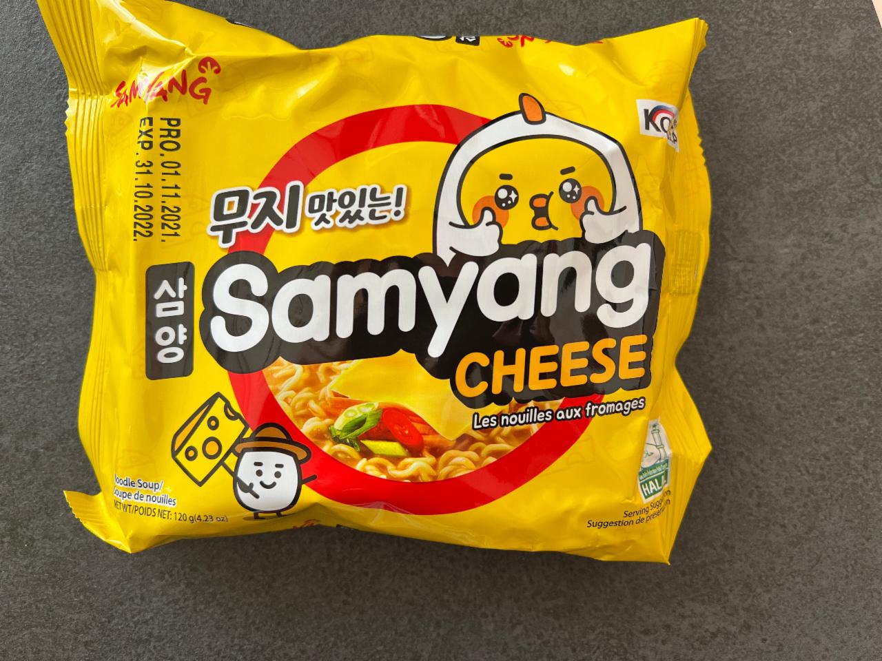 Фото - Суп-локшина зі смаком сиру Cheese Samyang