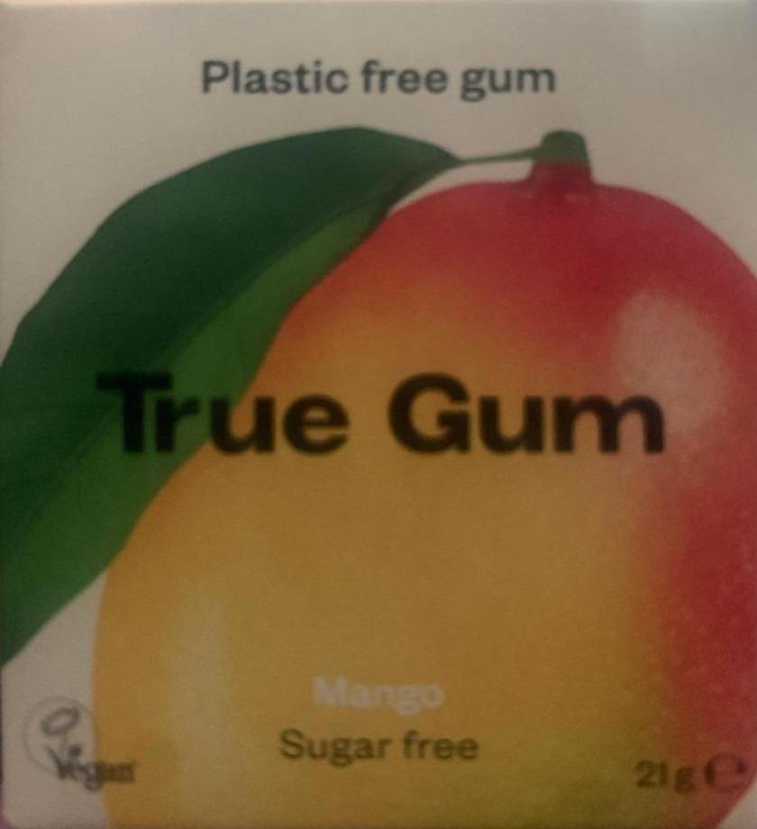 Фото - Жувальна гумка без цукру зі смаком манго True Gum