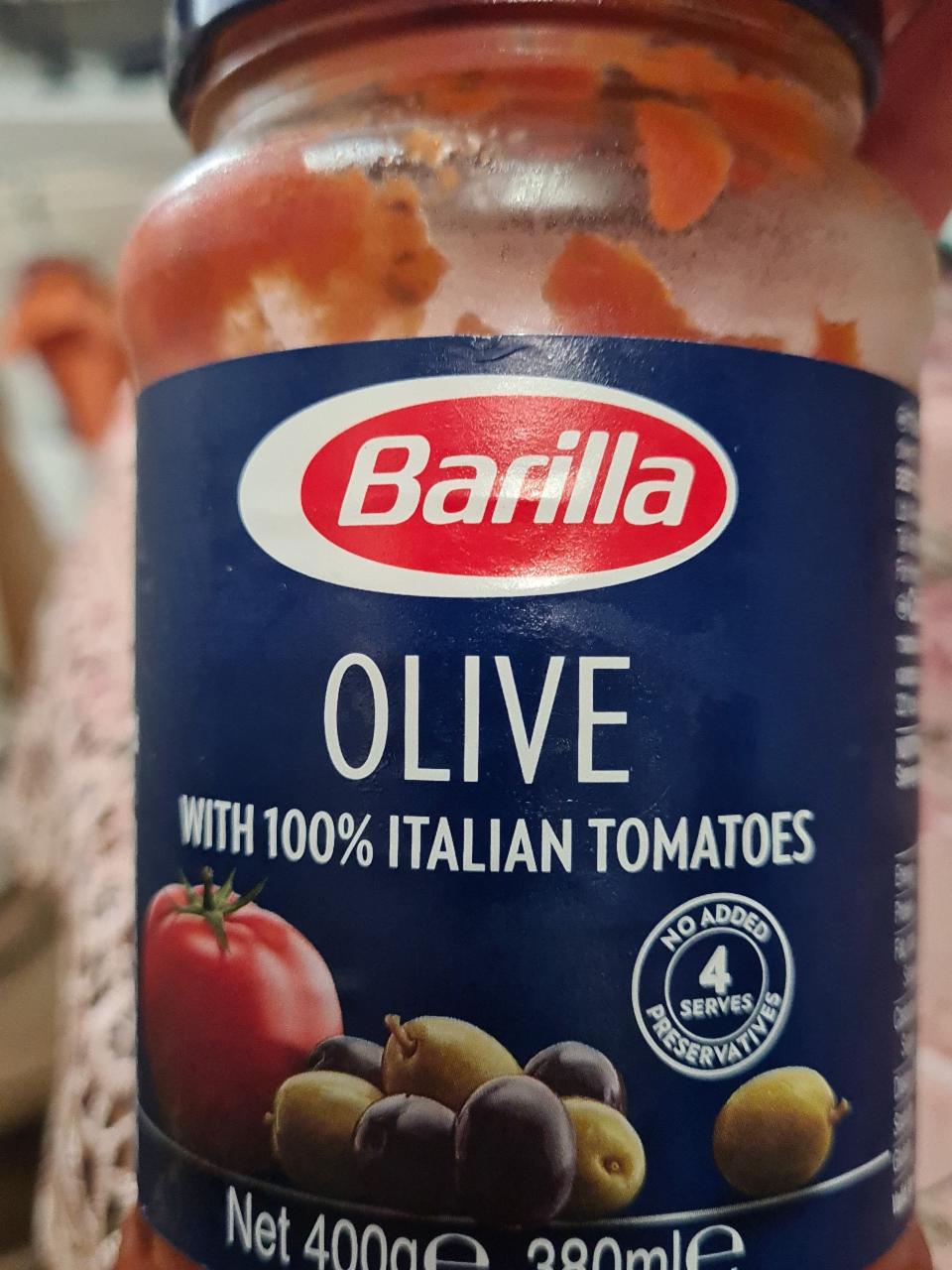 Фото - Соус томатний з оливками Olive Barilla