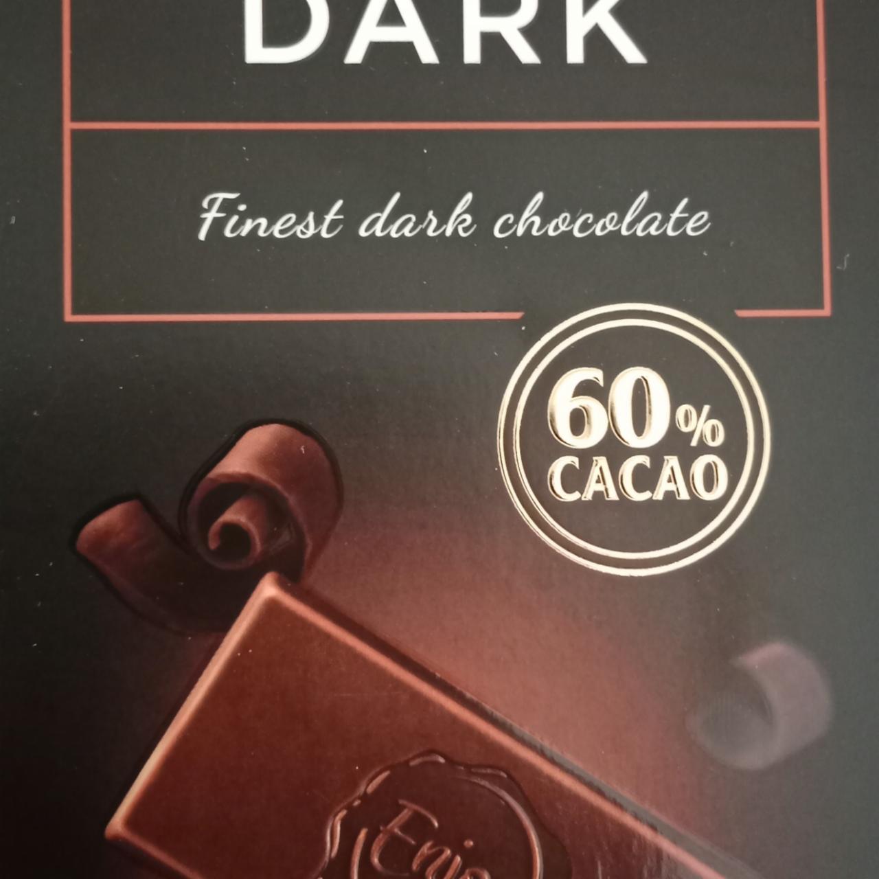Фото - Шоколад чорний Dark 60% Enjoy