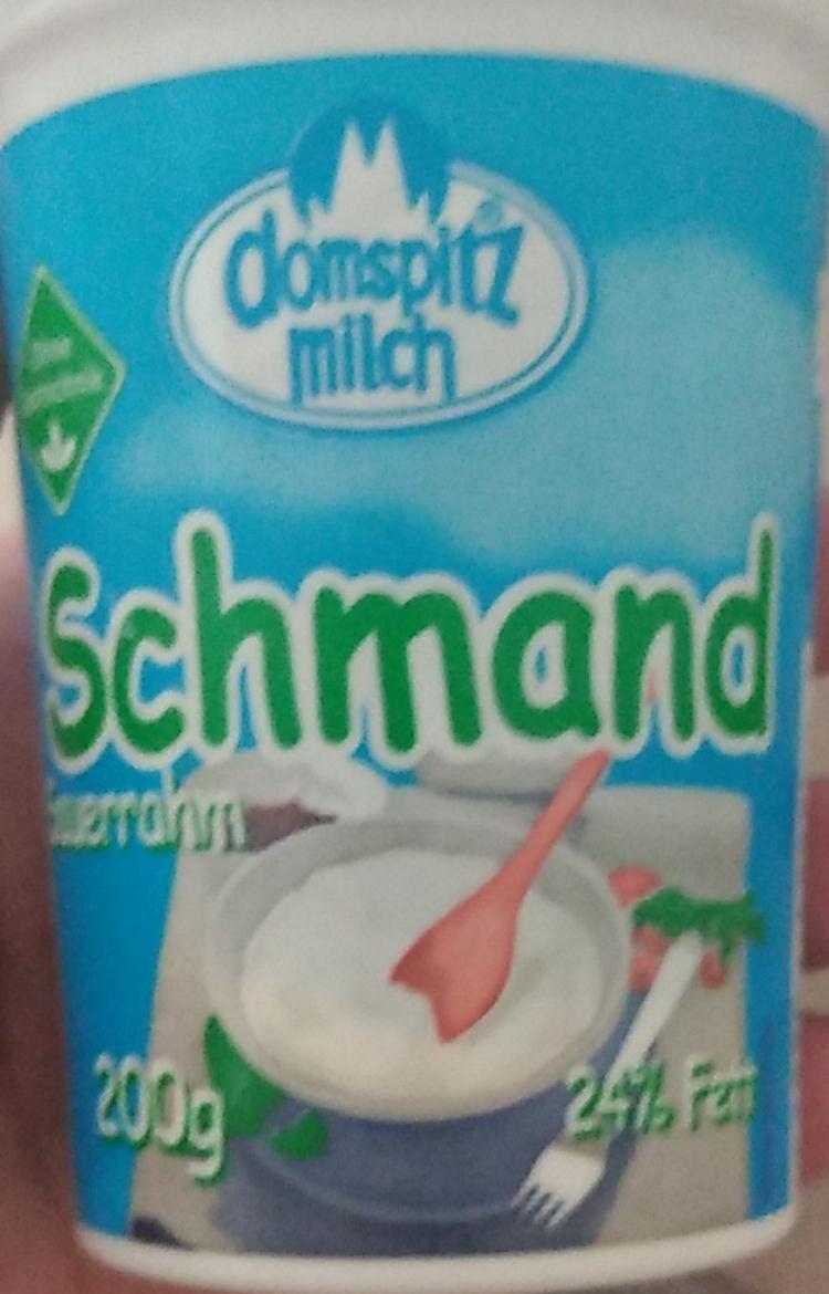 Фото - Сметана 24% Schmand Domspitz Milch