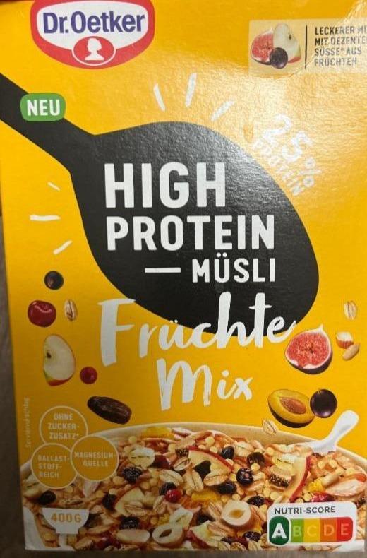 Фото - High Protein Müsli-Früchte Mix Dr Oetker