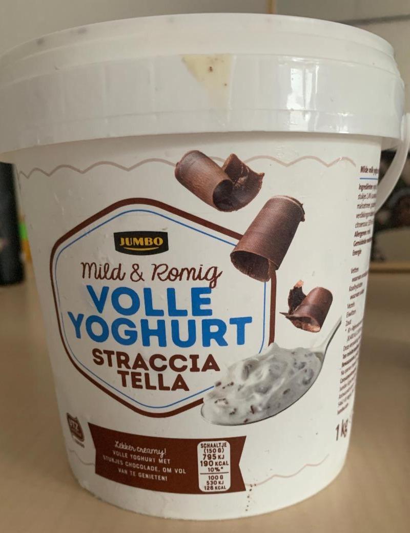 Фото - Йогурт шоколадний Stracia Tella Volle Yoghurt Jumbo