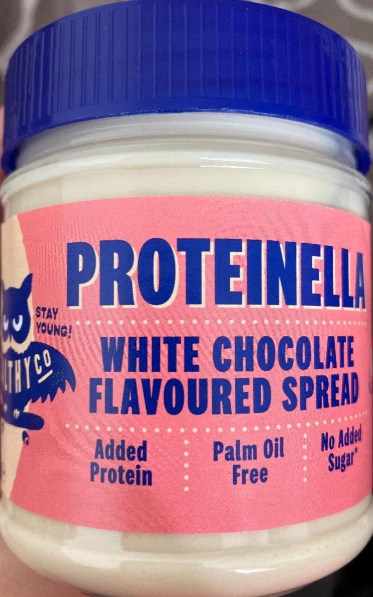 Фото - Паста шоколадна White Chocolate Flavoured Spread Proteinella HealthyCo