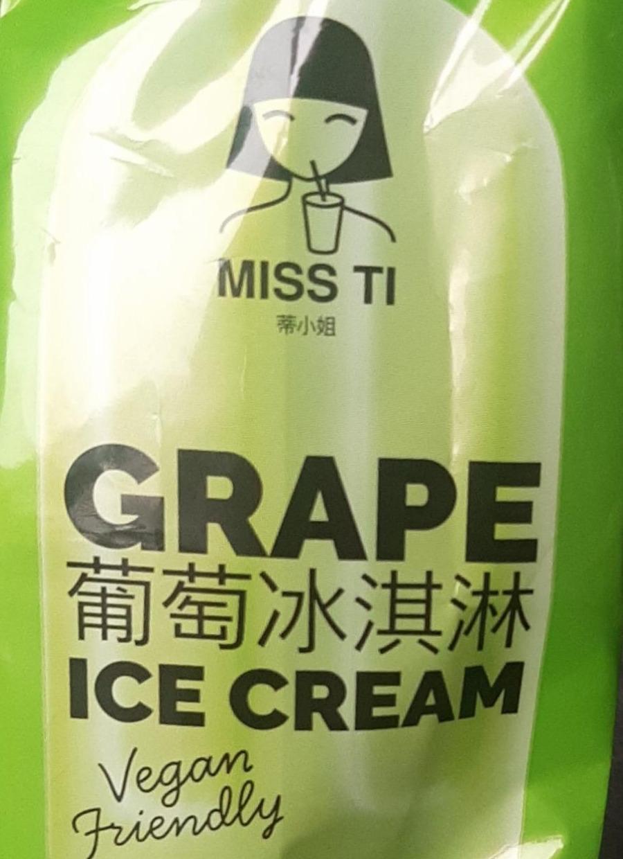 Фото - Морозиво зі смаком винограду Grape Ice Cream Miss Ti