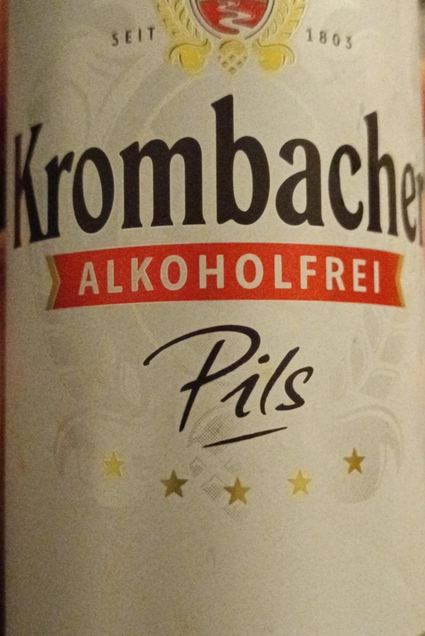 Фото - Пиво безалкогольне Alkoholfrei Krombacher