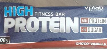 Фото - High Protein Fitness Bar.Смак: Шоколад-ваніль Vplab