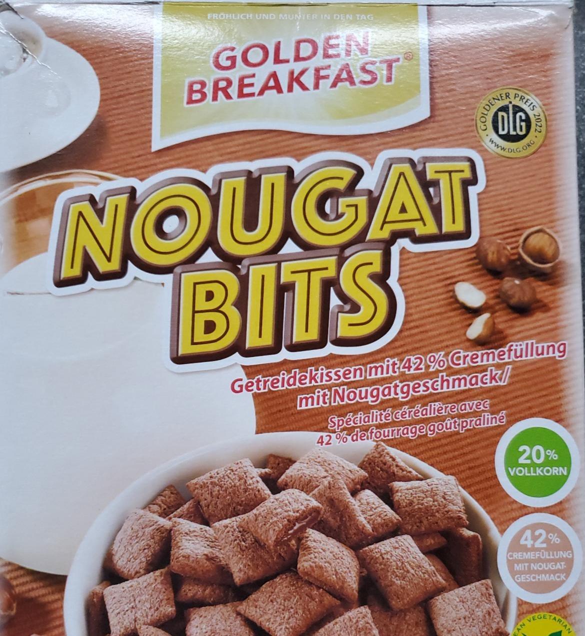 Фото - Зернова подушечка з вершковим наповнювачем Nougat Bits Golden Breakfast