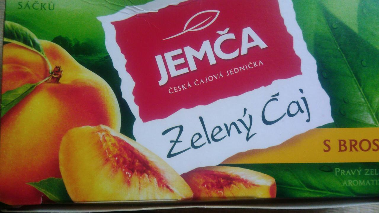 Фото - zelený čaj s broskví Jemča