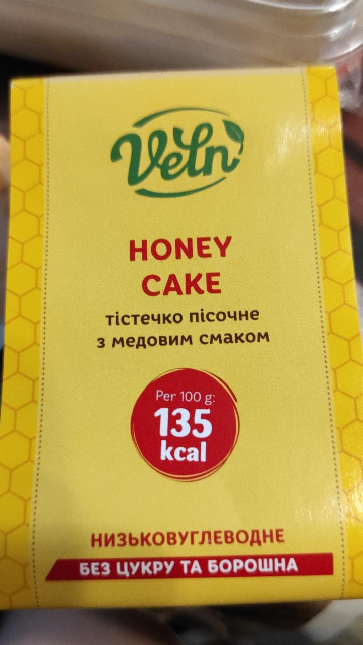 Фото - Тістечко пісочне з медовим смаком Honey Cake Veln