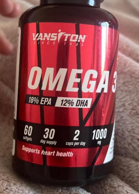 Фото - Добавка харчова Omega-3 Vansiton