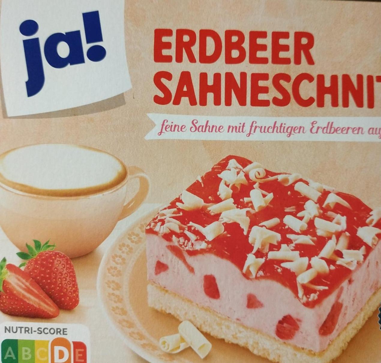 Фото - Полуничні кремові шматочки Erdbeer Sahnschnitten Ja!