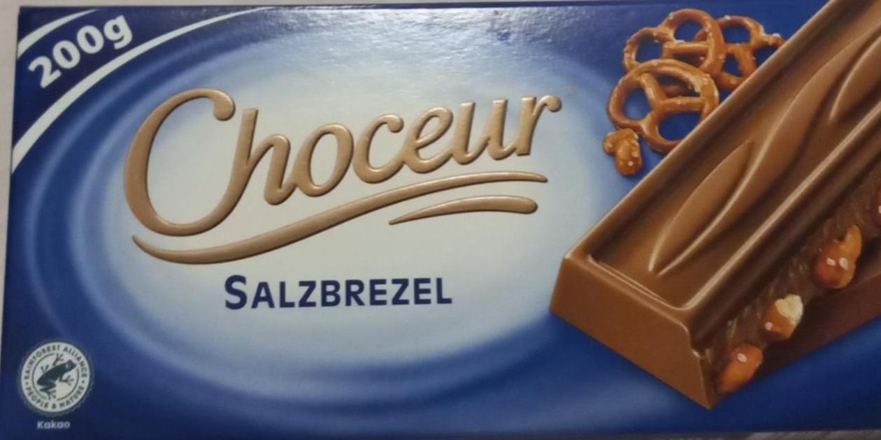 Фото - Шоколад молочний Salzbrezel Choceur