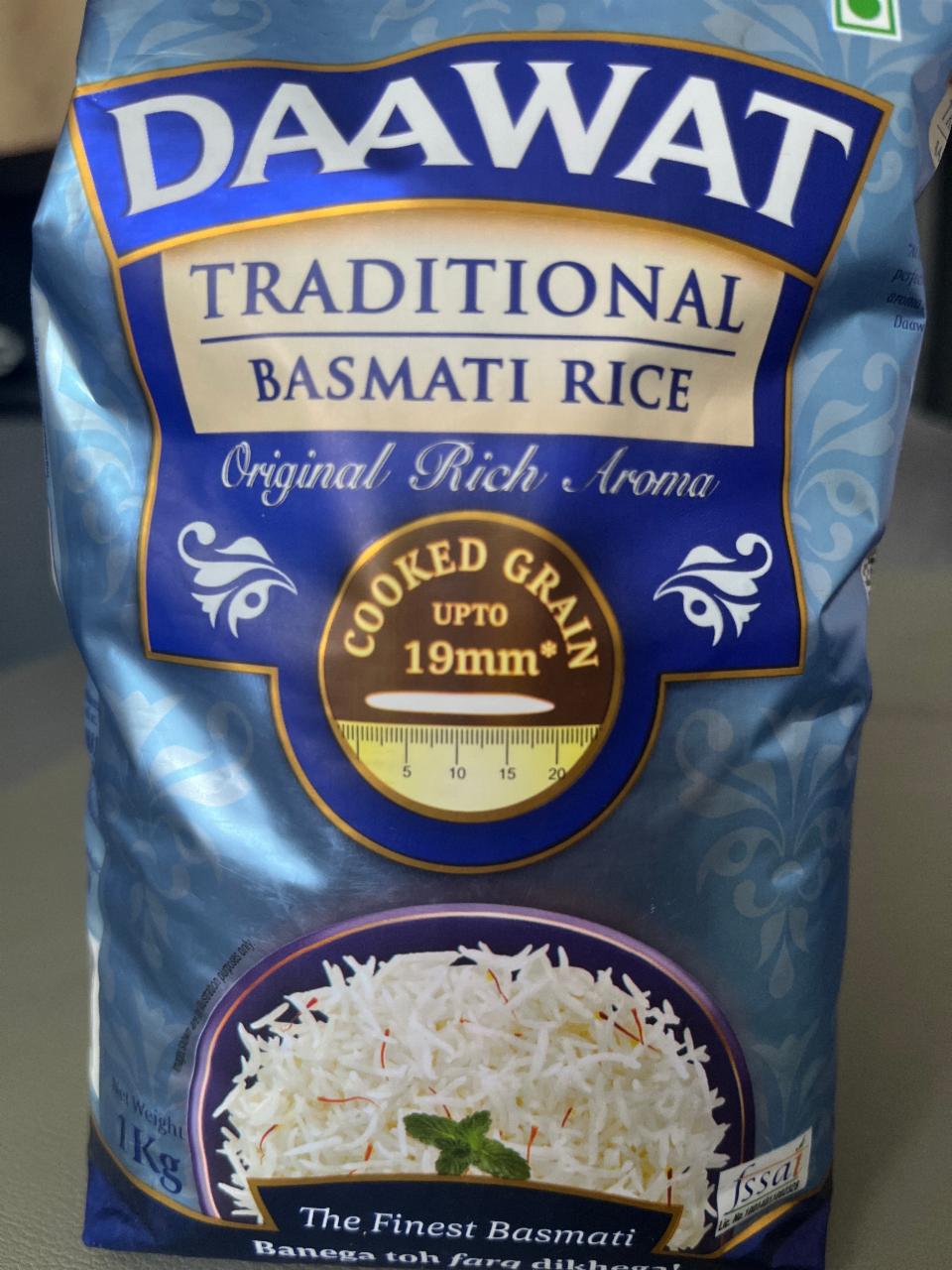 Фото - Рис Basmati Traditional Rice Daawat