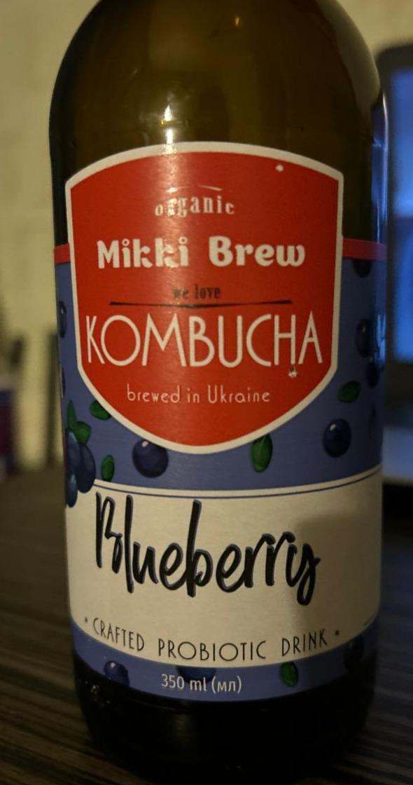 Фото - Комбуча лохина Blueberry Mikki Brew