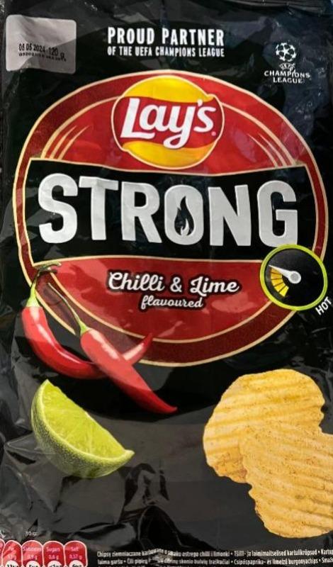 Фото - Strong Chilli and Lime Lay's