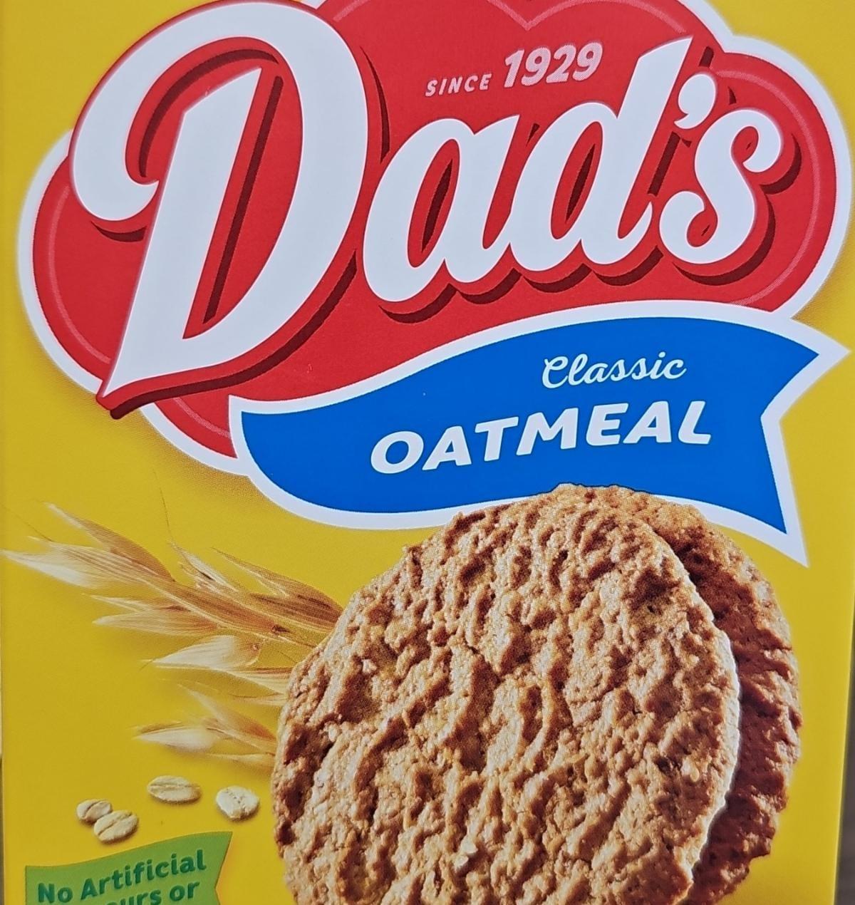 Фото - Flavored Dad's cookies Classic Oatmeal