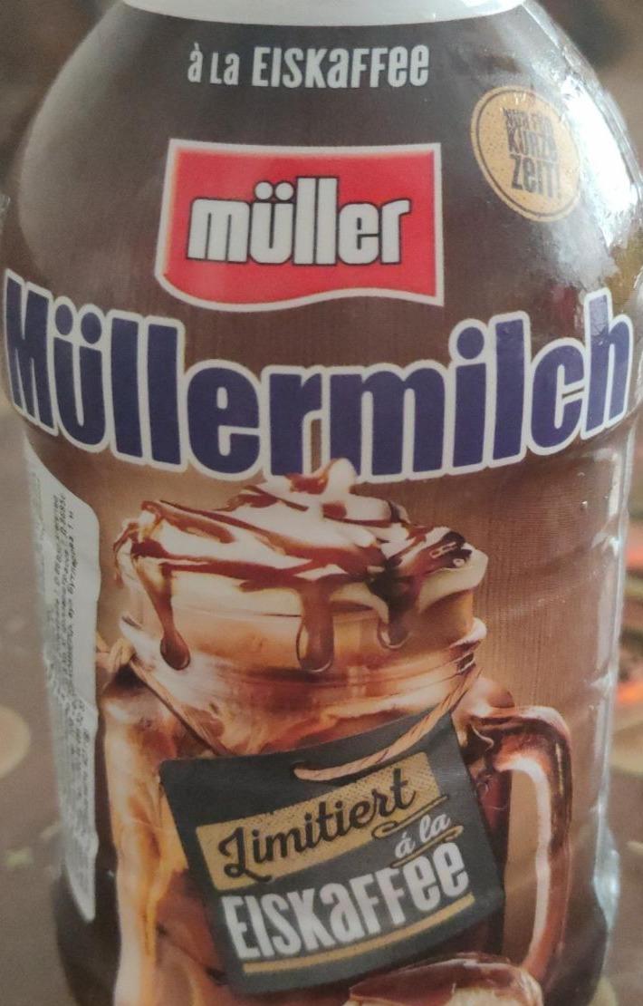 Фото - Напій молочний ароматизований Müllermilch Кава з льодом Müller