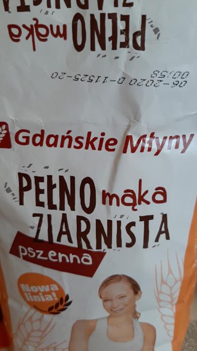 Фото - Gdańskie młyny mąka pełnoziarnista pszenna