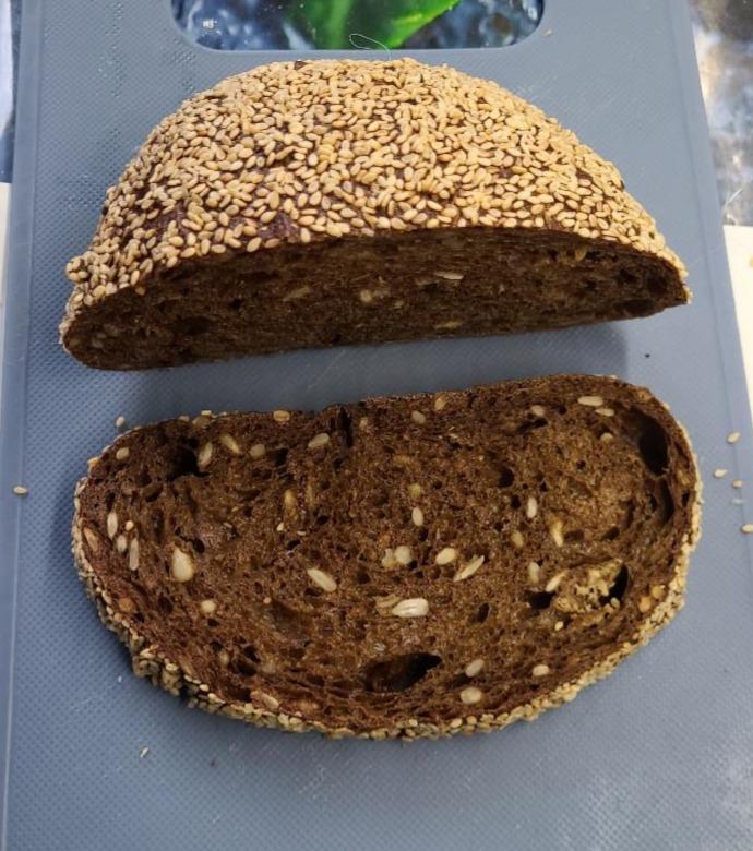 Фото - Хліб подовий житньо-пшеничний мультизерновий Крафтяр