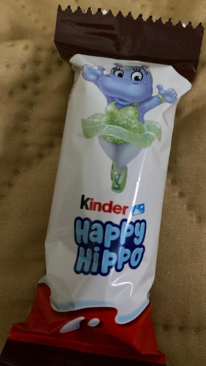 Фото - Шоколад Kinder Happy Hippo hazelnut