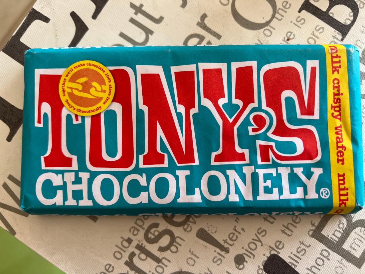 Фото - Шоколад Chocolonely Milk Crispy Wafer Tony's