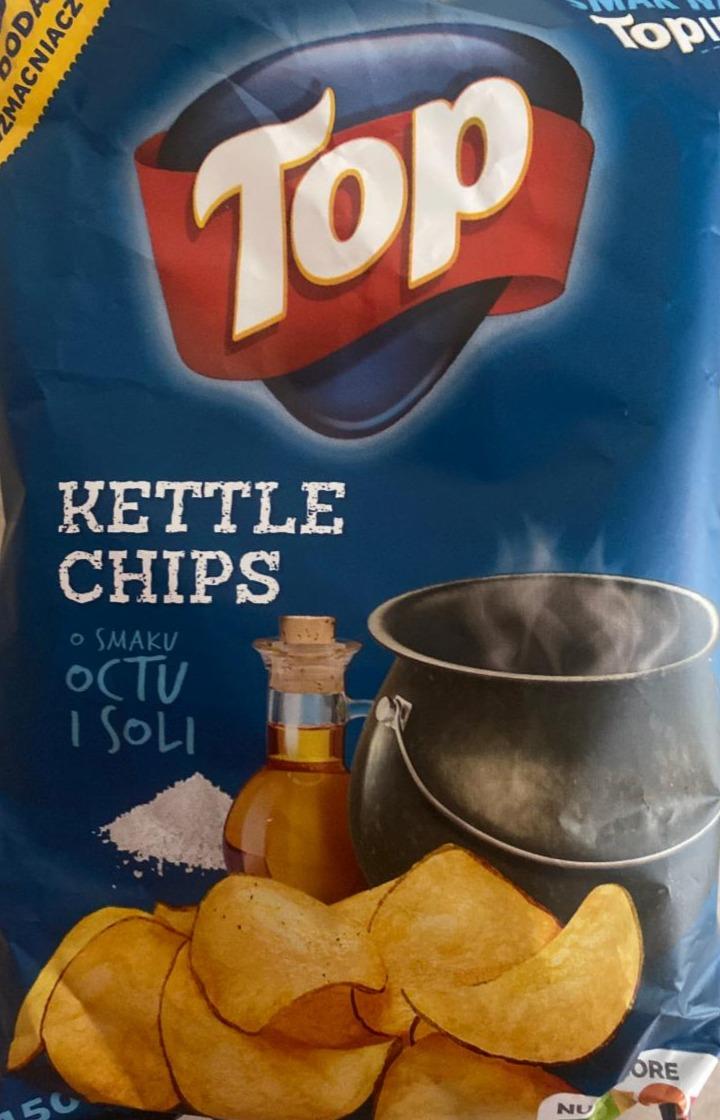 Фото - Kettle Chips o smaku octu i soli TOP