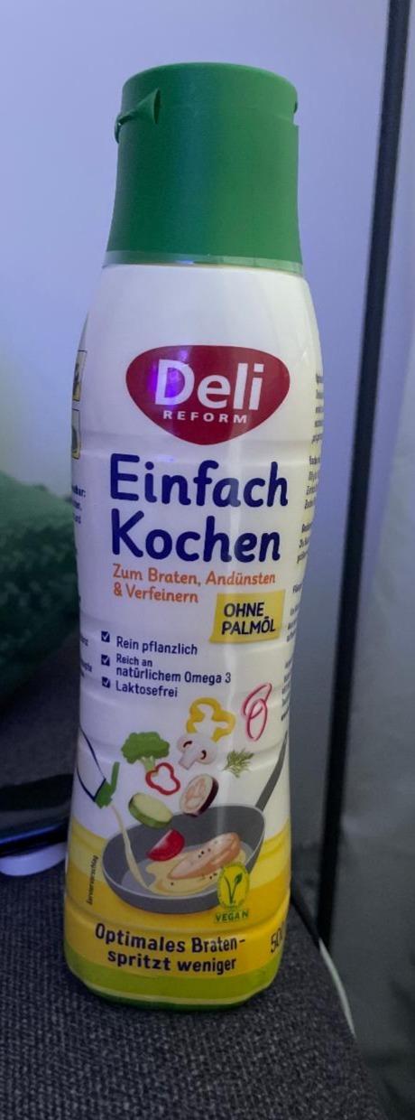 Фото - Рослинний жир, легкого приготування Einfach Kochen Deli Reform
