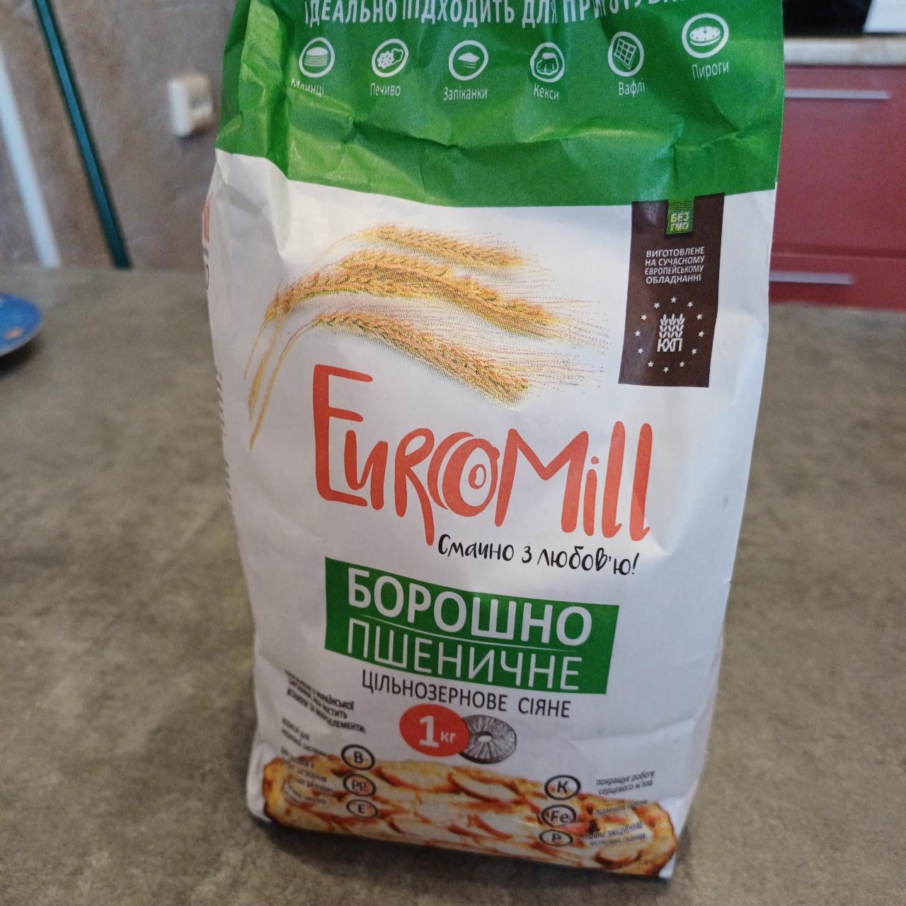 Фото - Борошно пшеничне цільнозернове сіяне EuroMill