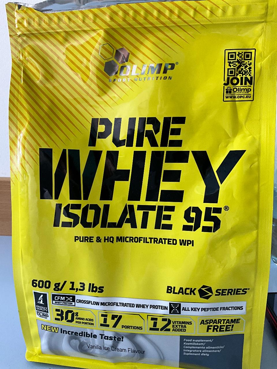Фото - Протеїн Pure Whey Isolate 95 Olimp Nutrition