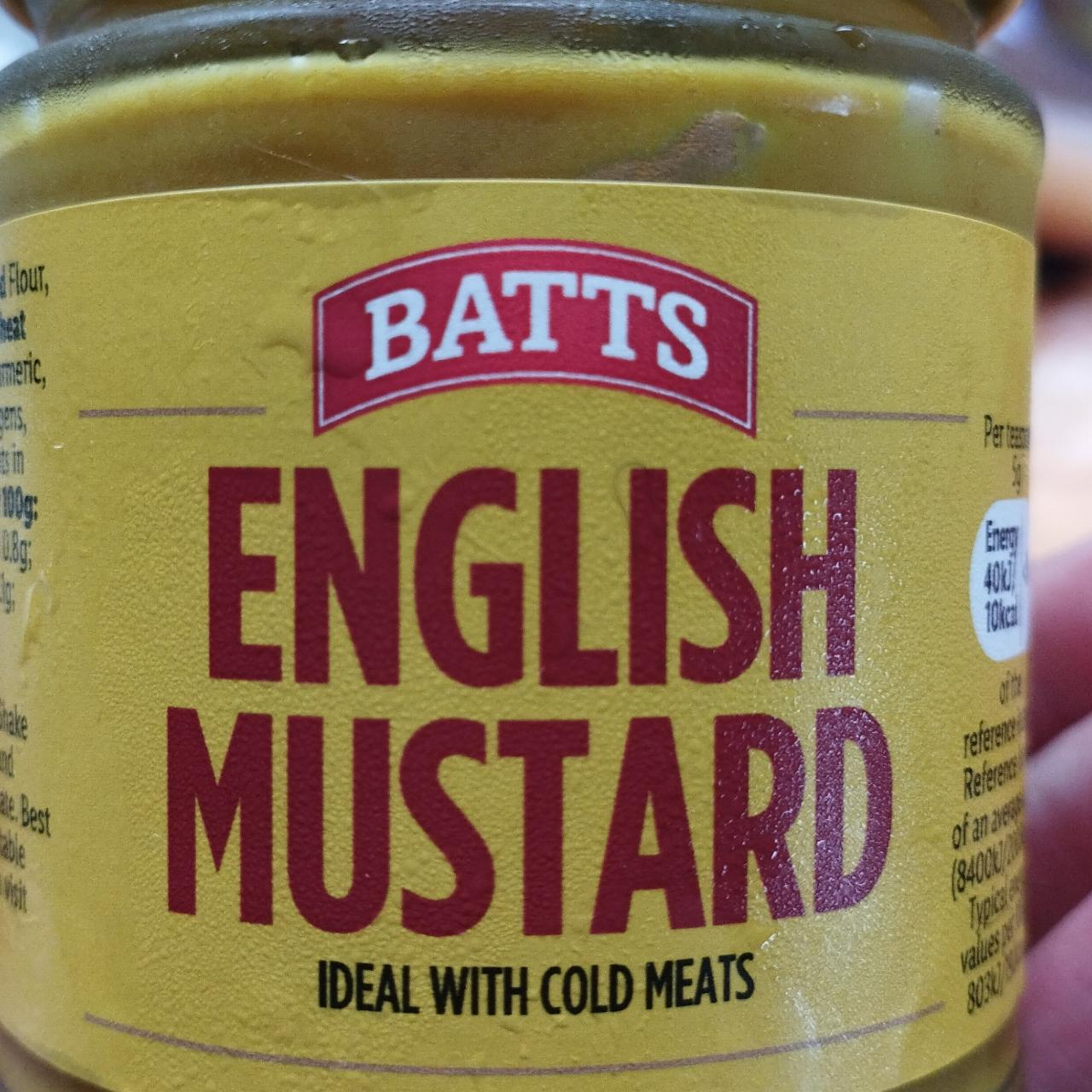 Фото - Гірчиця English Mustard Batts