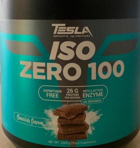 Фото - Протеїн Iso Zero 100 Шоколадний смак Tesla Nutrition