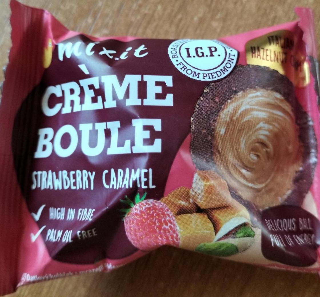 Фото - Crème Boule strawberry caramel Mixit