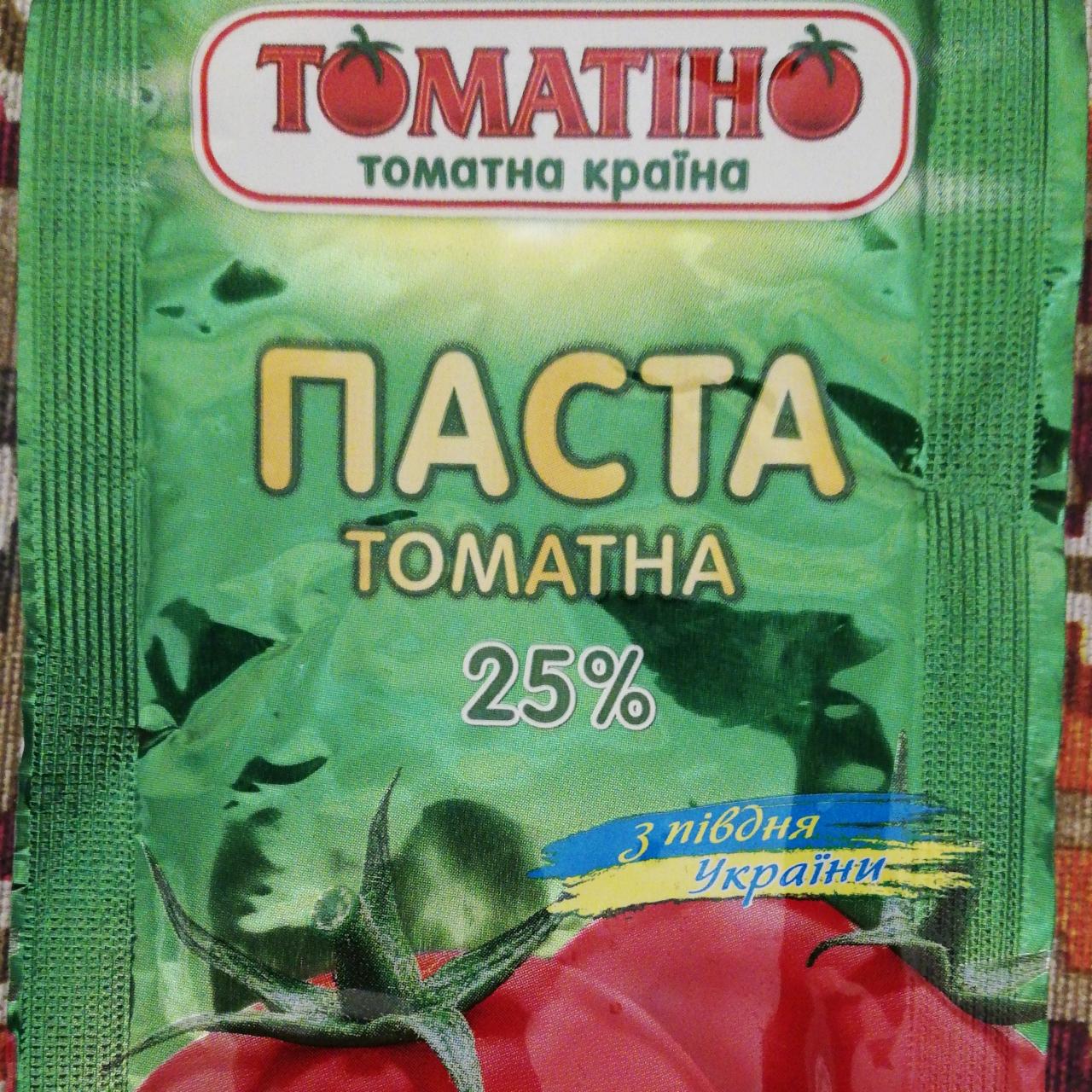 Фото - Паста томатна 25% Томатіно