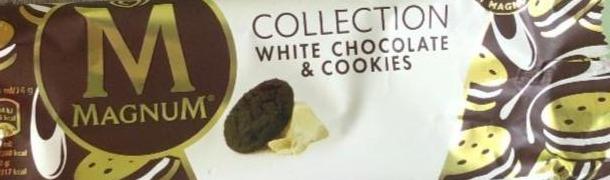Фото - Морозиво 12% ескімо White Chocolate&Cookies Collection Magnum